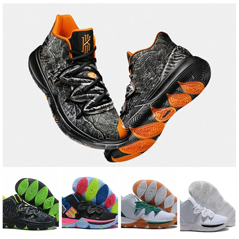 

2019 Taco Black Magic Sky star Mens Basketball Shoes Chaussures 5s 5 Men Rainbow Black White Sports Sneakers