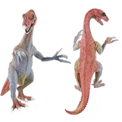 ПВХ динозавров Игрушечные лошадки теризинозавров Пластик фигурки мир Юрского парк статическая модель Обувь для мальчиков подарок для