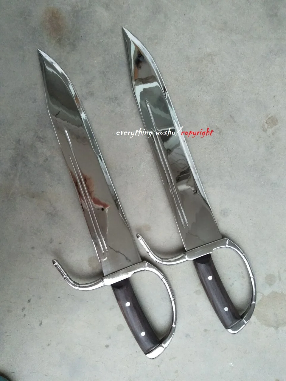 

Wing Chun Swords Wing Chun Dao Bart Cham Dao-Glossy Blade