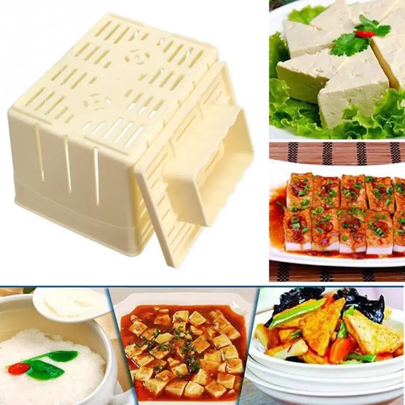 

500g Capacity Tofu Maker Press Mold Kit Soy Pressing Mould PP DIY Tofu maker press mold #20