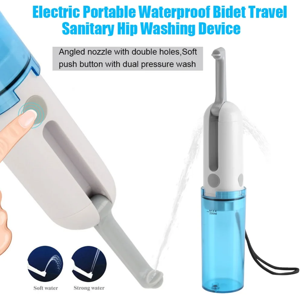 Electric USB Charge Toilet Bidet Handheld Spray Bidet Portable Sprayer