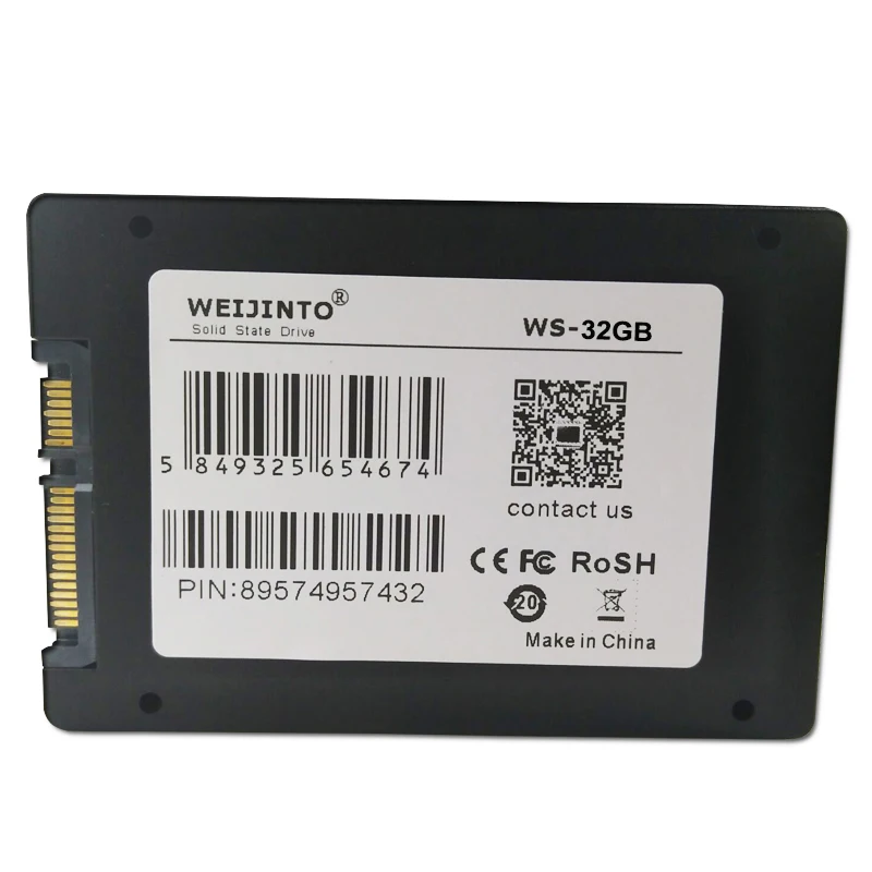 WEIJINTO SSD 32 Гб 60 оперативной памяти 16 встроенной 128 ГБ 256 512 960 1 ТБ 360 гб SATA2 2 5