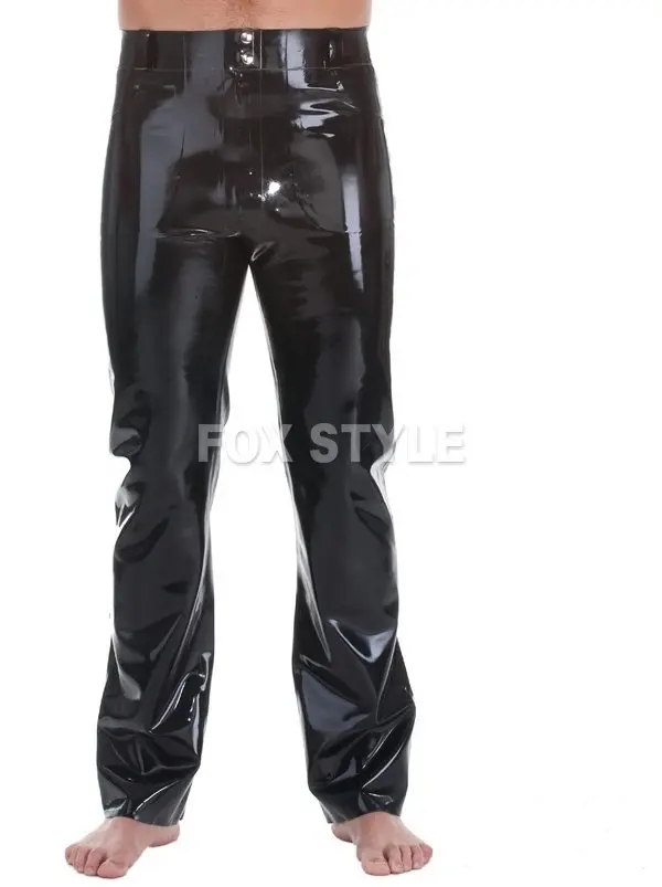

Latex Rubber Jeans With Front & Back Pockets