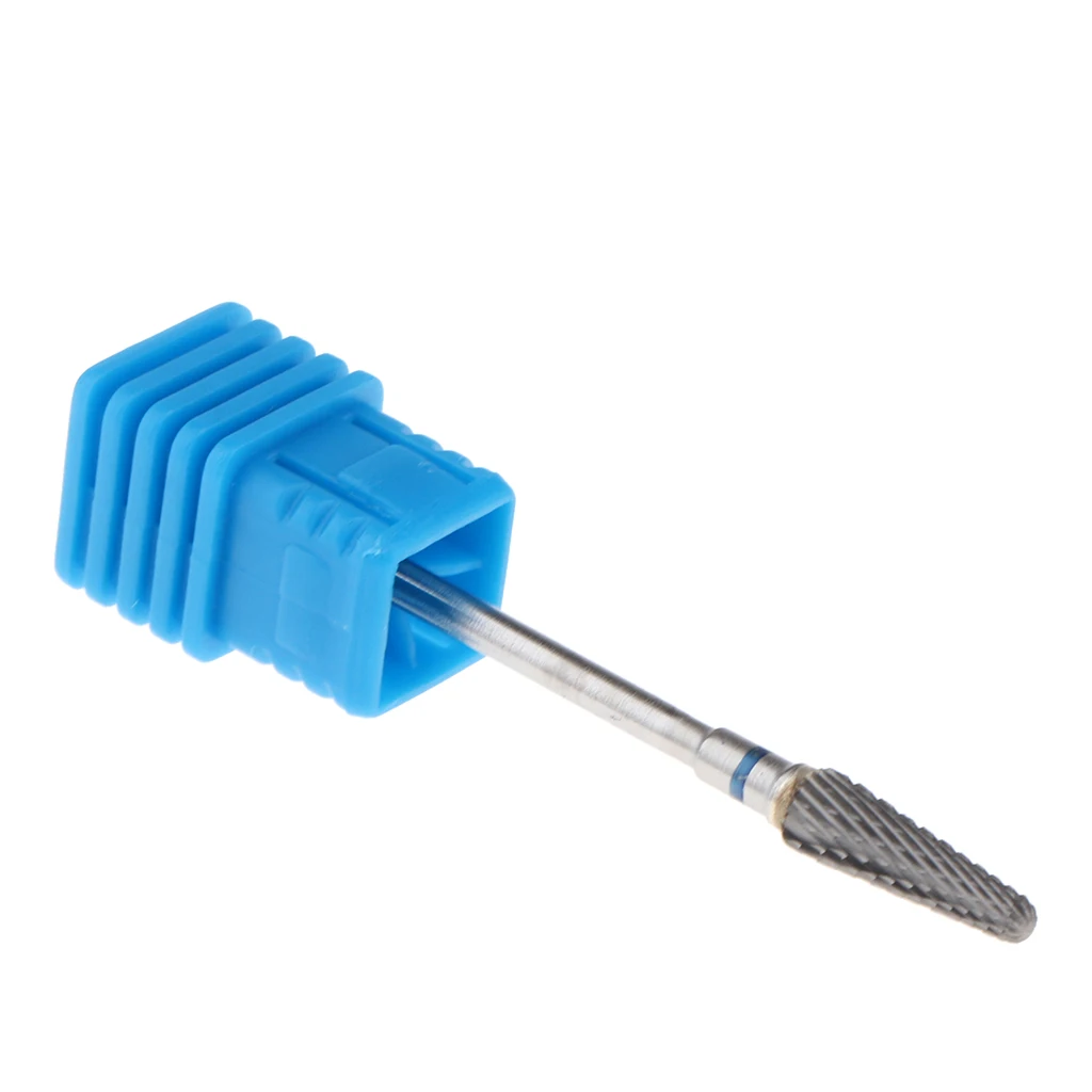 Safe Tungsten steel Nail Drill Bit Cuticle Clean Nail Drill Bits Manicure Drill Bits, for Cuticle Clean, Gel Remove