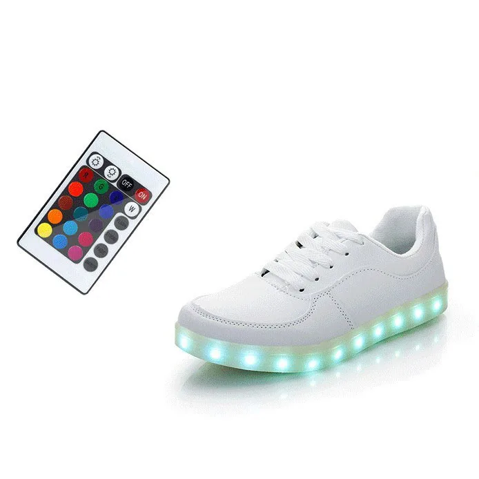 Buy RGB Remote Control LED Luminous Shoes Unisex