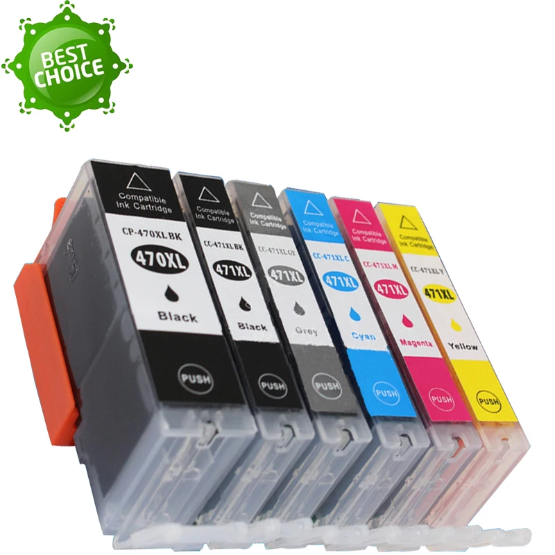 PGI470 CLI471 PGI-470 CLI-471 картридж Замена для canon PIXMA MG5740 MG8640 TS-5040 TS6040 MG-7740 TS-8040 принтер |