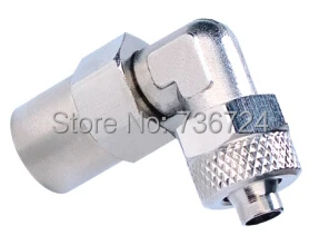

10/8-02 10MM outer,8mm inner dimension,1/4 thread ,Swivel Male Elbow pneumatic brass fitting
