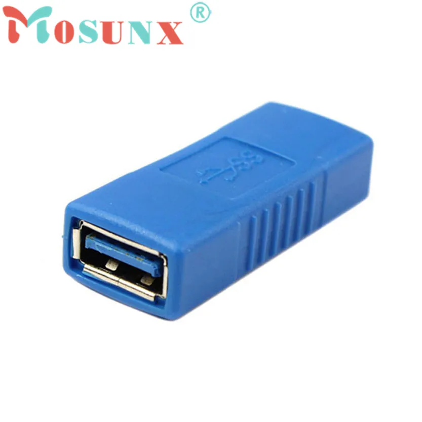 

Del USB 3.0 Type A Female to Female Plug Adapter Extension Connector Coupler Mar01