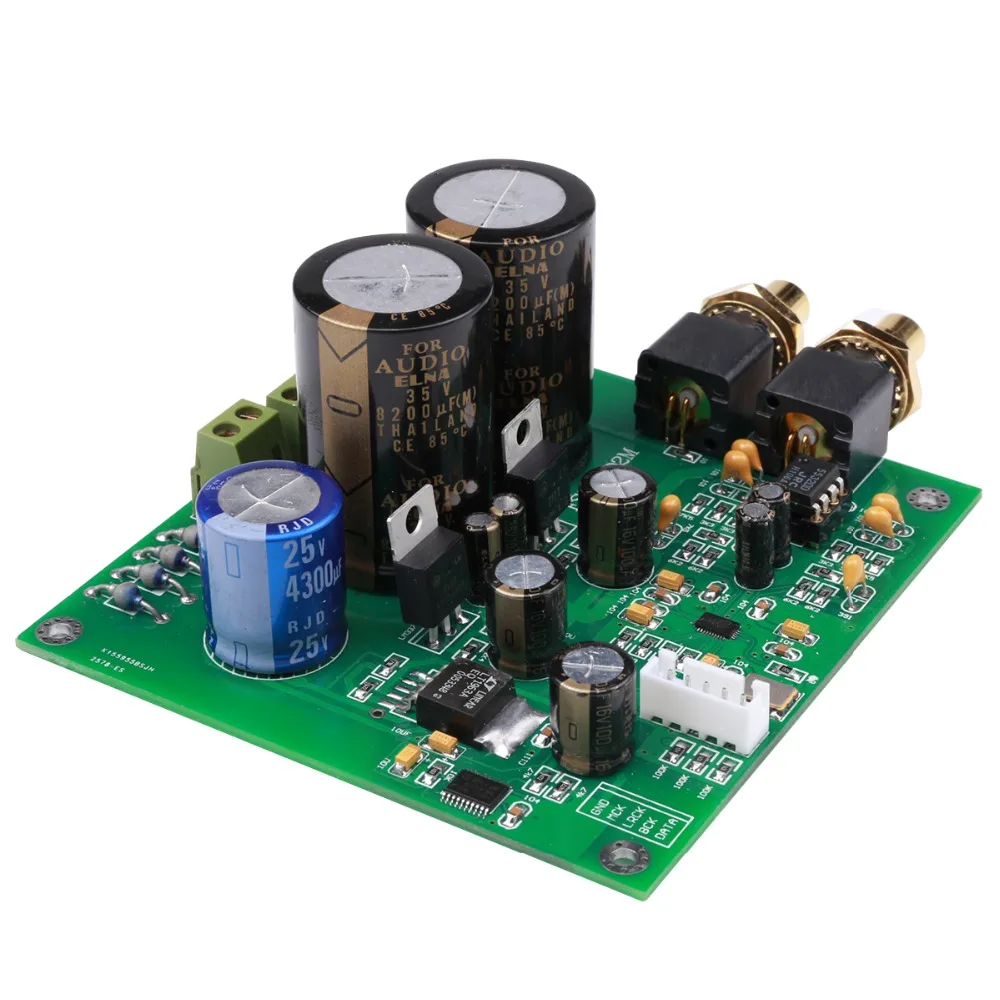 K.GUSS ES9038Q2M ES9038 I2S Input Decoders Mill Board DAC Decoding Board For Amplifier AMP
