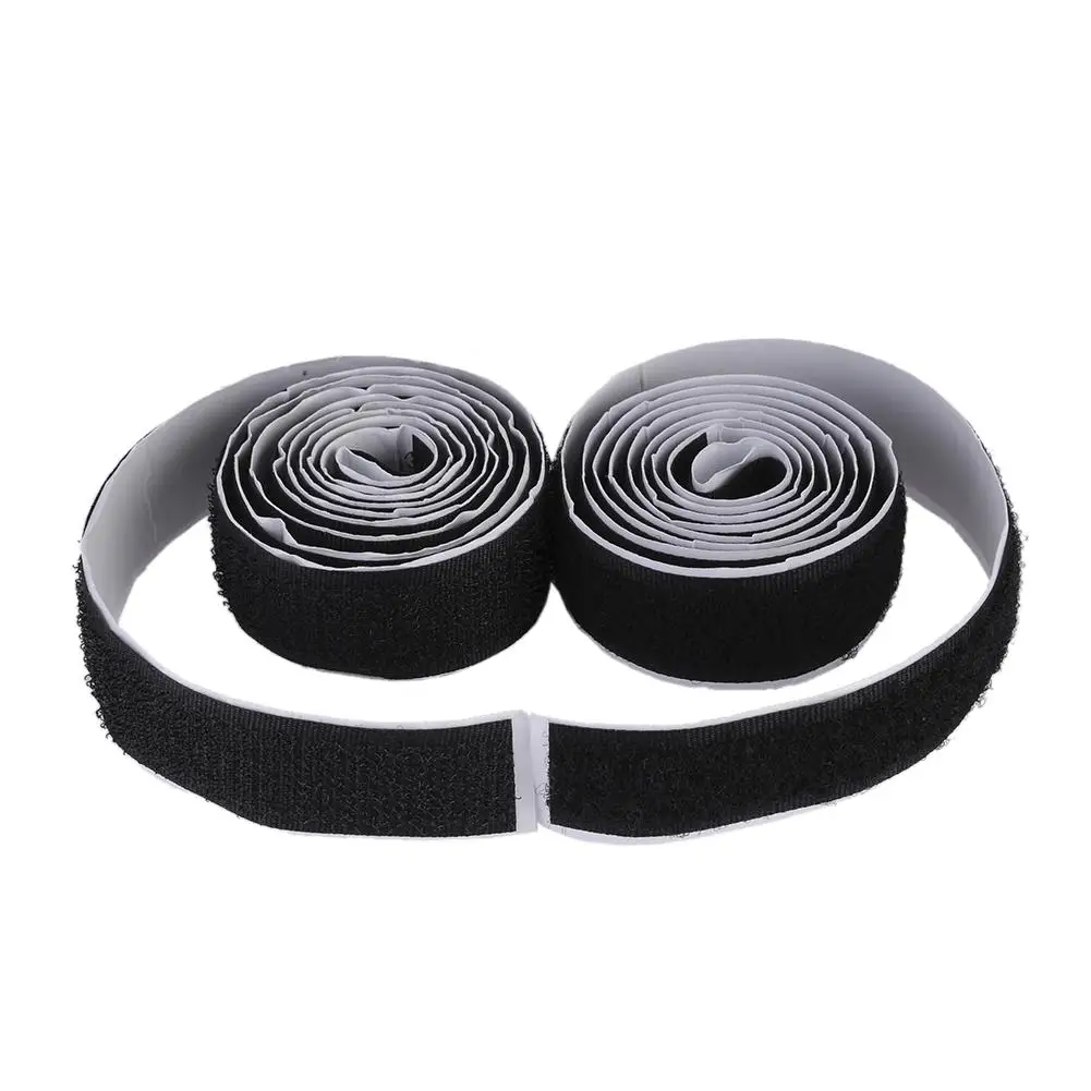 Utility Nylon Double Sided Black Hook Loop Fastening Tape Strip Cable Tie Roll huismerk kopen in de aanbieding Utility Nylon Double Sided Black Hook Loop Fastening Tape Strip Cable Tie Roll huismerk kopen in de aanbieding