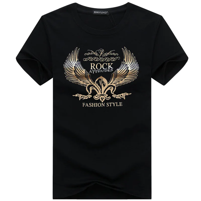 cotton 3DT shirts men 2016 summer new arrvial funny man s print wing T shirt extended