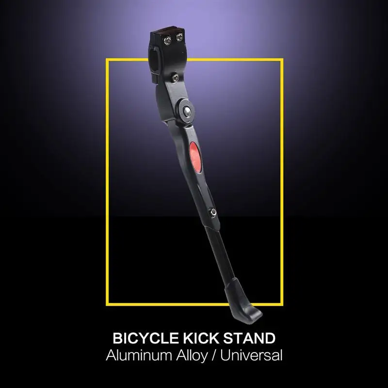 Универсальный Регулируемый Алюминий сплав MTB дороги велосипед Сторона Kickstand начало Стенд