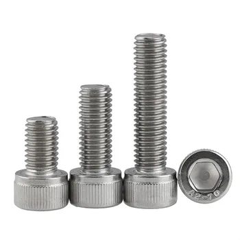 

2PCS Hexagon Head Screw 304 Stainless Steel Cup M6*120mm