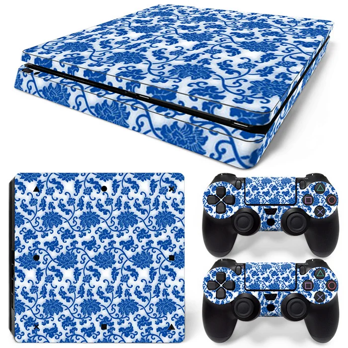 

Colorful design decal for ps4 slim vinyl decal skin sticker