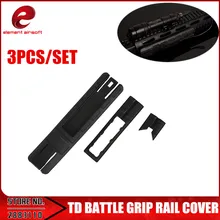 Элемент битва 20 мм Железнодорожный Обложка с Давление переключатель карман для Airsoft OT0807