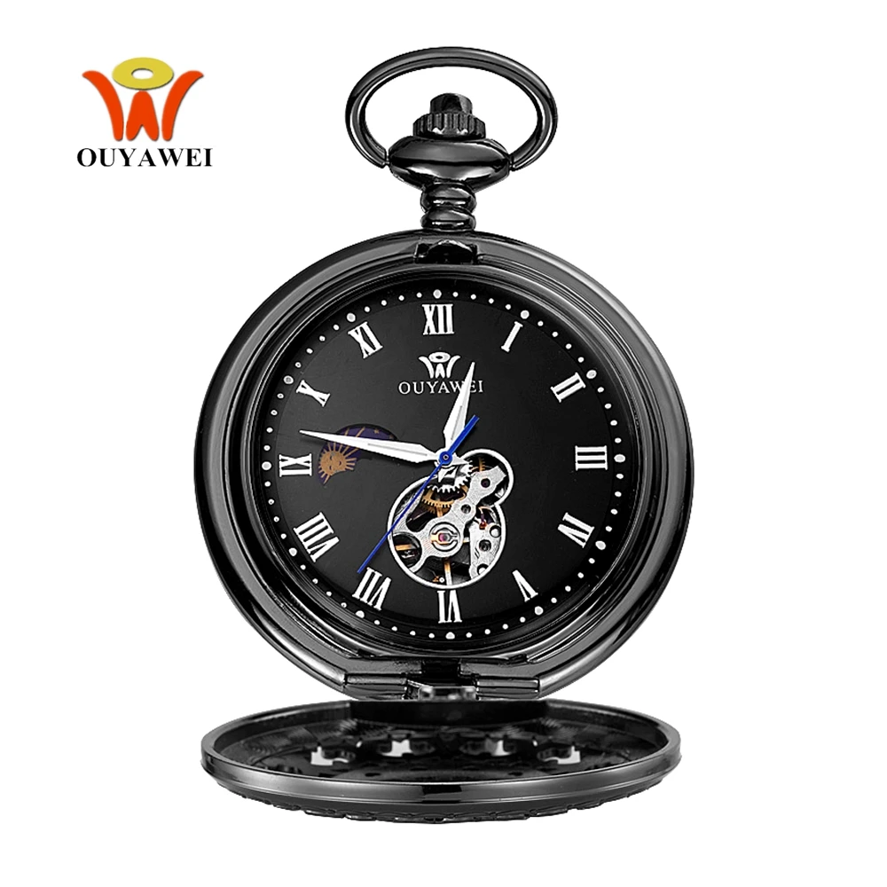 Relogio Fashion OYW Mechanical Hand Wind Pocket Watch Men Retro Vintage Pendant Skeleton Watch Full Steel Case Pocket Fob Watch Relogio Fashion OYW Mechanical Hand Wind Pocket Watch Men Retro Vintage Pendant Skeleton Watch Full Steel Case Pocket Fob Watch