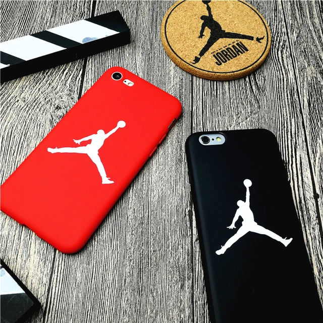 Jordan Cover Case For Iphone X Xs Max Xr 10 8 7 6 6s Plus 5 5s Se Soft Matte Silicone Phone Cover basketball Sports Coque fundas