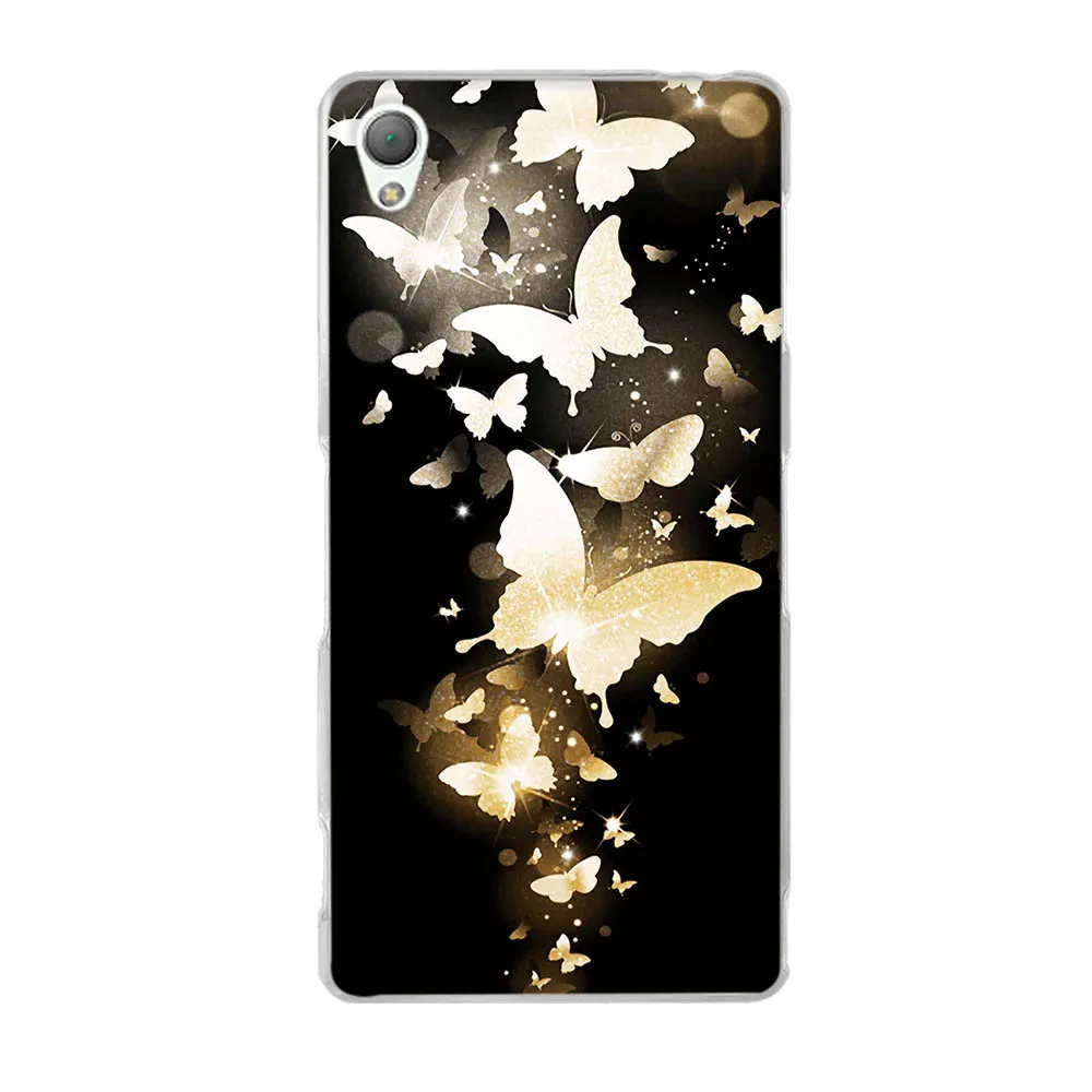 Чехол для sony Xperia Z3 D6603 D6643 D6653 D6616 5," Мягкая силиконовая задняя крышка для телефона для sony Xperia Z 3 Чехол Fundas TPU Coque - Цвет: 1