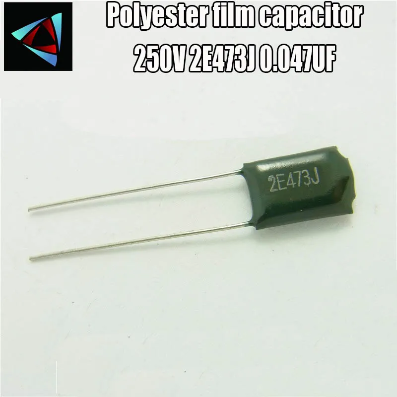 

20pcs Polyester film capacitor 250V 2E473J 0.047UF