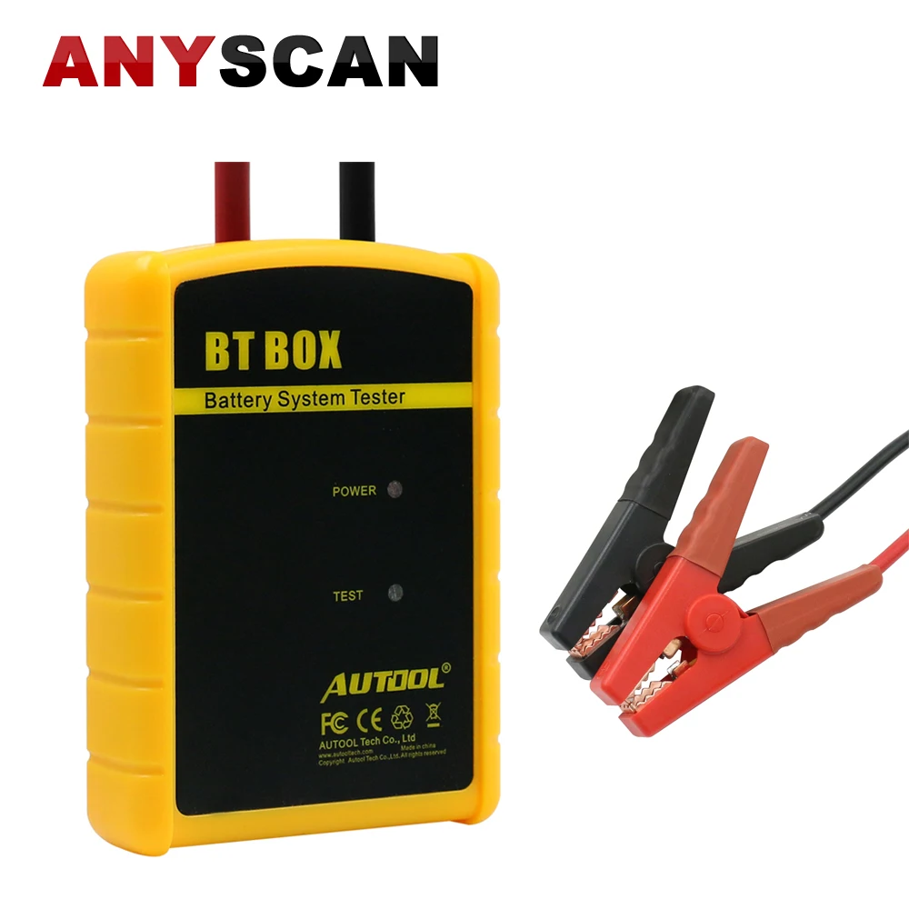 2018 Newest Battery System Tester AUTOOL BT BOX Car Diagnostic Battery Tester for iOS Android