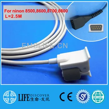 

Long cable child finger clip spo2 sensor For nonin 8500,8600,8700,8800