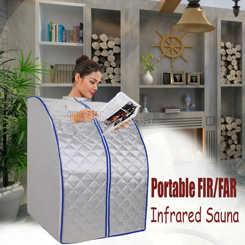 (ship from EU) Portable FIR/FAR Infrared Sauna Slimming Room Lose
