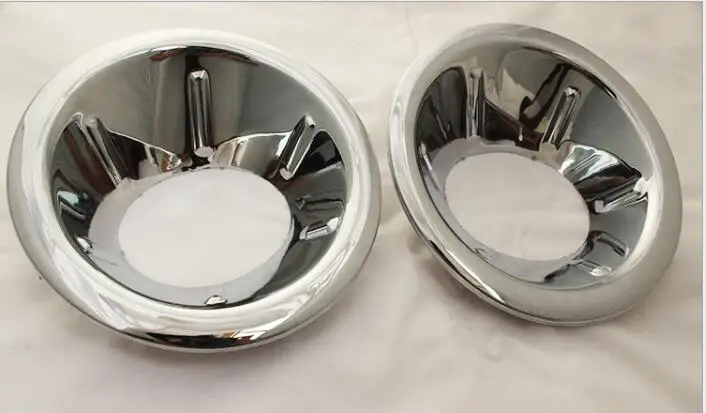 

High Quality Chrome Front Fog Light Cover for Nissan Navara / Frontier D40 06-12