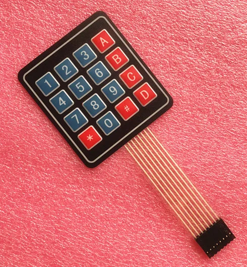 

New 4*4 Matrix Array/Matrix Keyboard 16 Key Membrane Switch Keypad