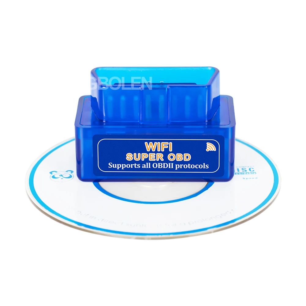 ELM327 WiFi Супер Мини V1.5 чип PIC18F25K80 OBD II автомобильный диагностический инструмент iOS/Android ELM 327 WiFi OBD2 считыватель кодов