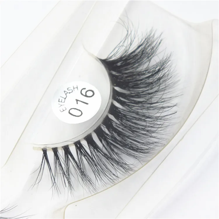 Красота Накладные ресницы 3D Полный Газа Lashes настоящие сибирские норковые ресницы полосы 3D норки Накладные ресницы iiwaka ресницы - Цвет: Real mink lash M016