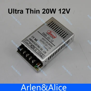 

20W 12V 2A Ultra thin Single Output Switching power supply for LED Strip light