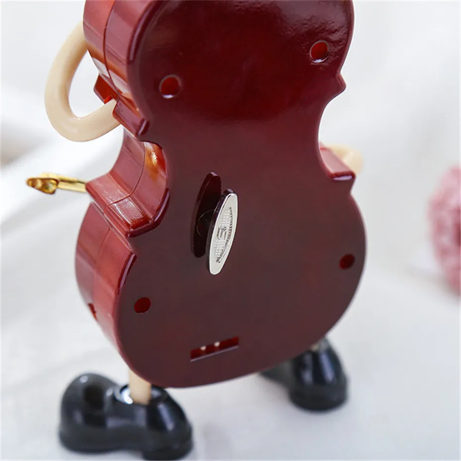 Cello Guitar Cartoon Music Box Home Decoration Gift For Girl Friend Daughter Children's Day Christmas Luxury Cute Model (12)