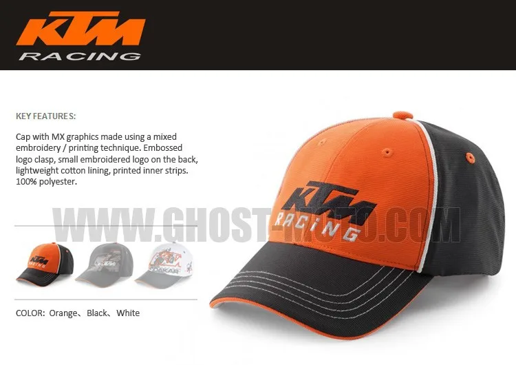 New type KTM racing cap adujustable 