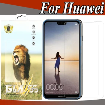 

500pcs 2.5D Tempered Glass 9H Guard For Huawei Y9 Y7 Pro Prime P Smart Plus 2019 Enjoy 9 9E 9S Screen Protector Film With Box