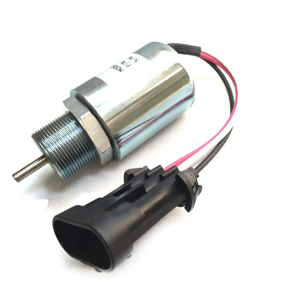 

Engine Stop Solenoid Valve 1751ES 12v/24v Fuel Stop Shutdown Solenoid Flameout Valve SA-3725 for Mitsubishi Engine