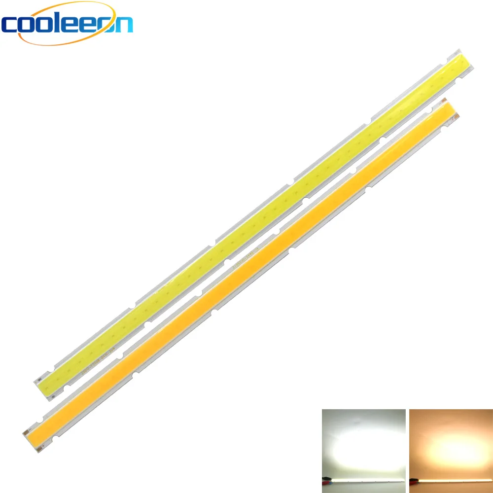 

Big Promotion 10W 12V LED COB Bulb Bar Lights 250x12MM 3000K 6500K White Color LED Lighting for DIY Car Lamps Home Decor Lights