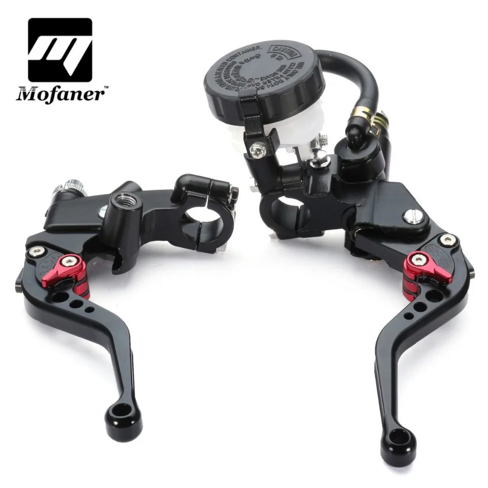 

Motorcycle Hydraulic Clutch 22mm 7/8 Inch Handlebar Brake Clutch Master Cylinder Lever Reservoir