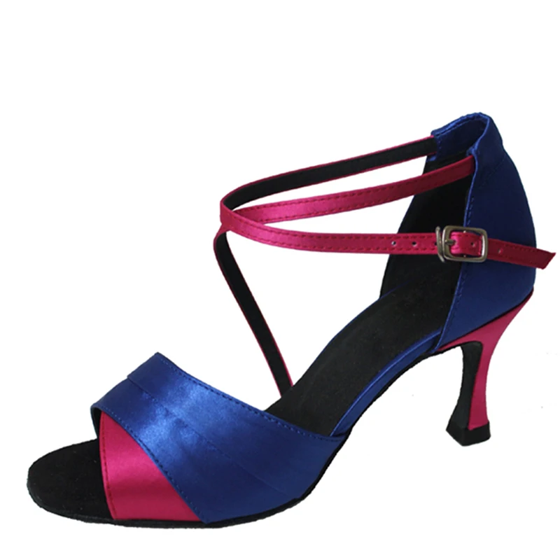 2017 New Dancesport Latin Shoes Six Different Colors Heel Height 8cm