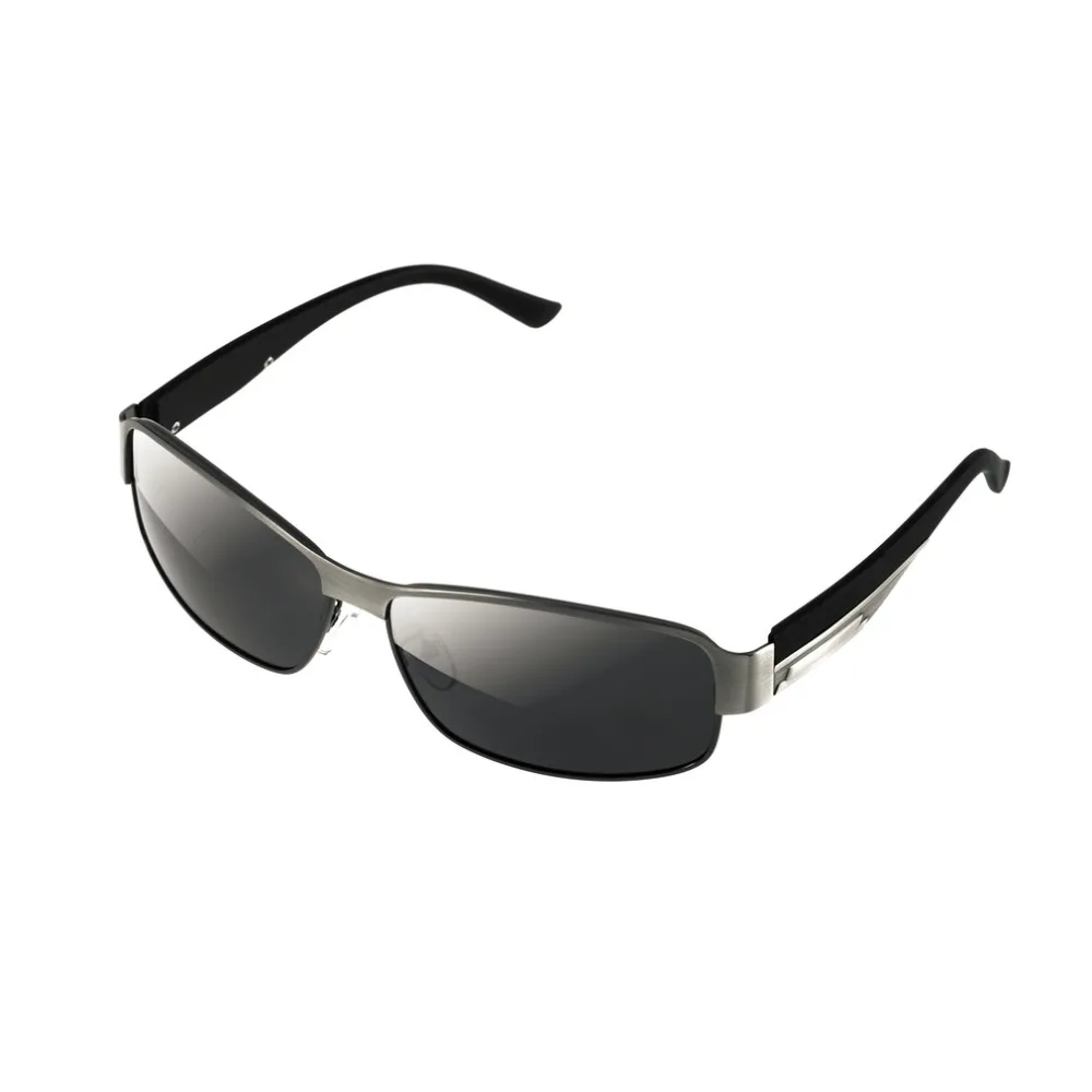 

Classic Men Polarized Driving Sunglasses Square Black Alloy Frame Polaroid Resin Lens Eyewear Glasses Retro Male Goggles Oculos