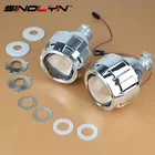 Car Styling LHD/RHD 2.5 inches WST HID Bi xenon Headlight Projector Lens Night Light Glasses H7 H4 Headlamp Lenses, Use H1 Bulbs