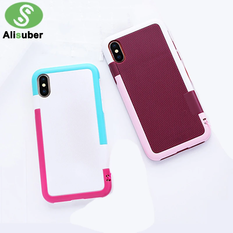 Alisuber Cooling Phone Case for iphone 7/ 8 /7 plus /8 TPU Frame+PC Hard Back Cover Cases With Card slot |