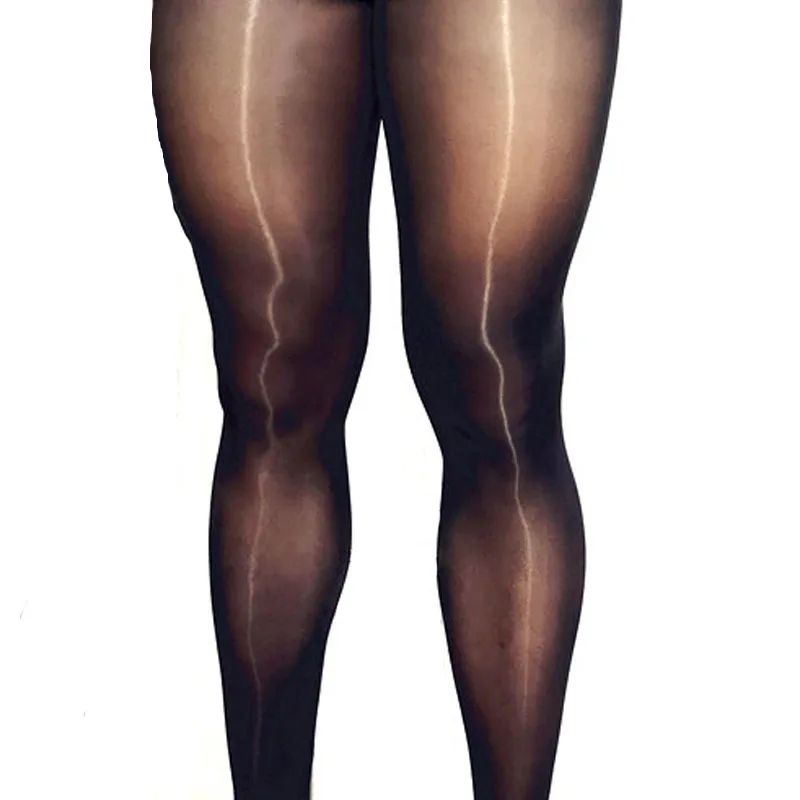 

Мужские Блестящие блестящие прозрачные дышащие колготки без косточек, чулки, леггинсы, нижнее белье для него
