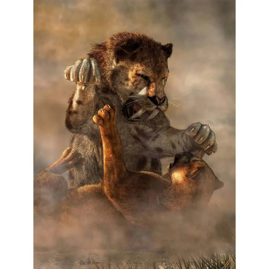 

Lion Diamond Painting Diamond embroidery 5d diy full Round animals diamond mosaic daimond painting diamond paint love gifts new