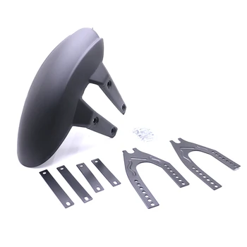 

Vintage Adjustable Back Mudguard Extender Fender for Motorcycle Scooter Rear Extension Pad for 12-18 Inch Wheel Off Road Motor