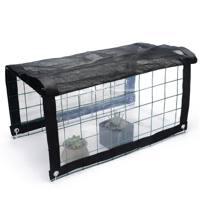 

Multifunctional Mini Greenhouse Portable Outdoor Plant Shelves Canopy Rain-Proof Summer Awning H99F