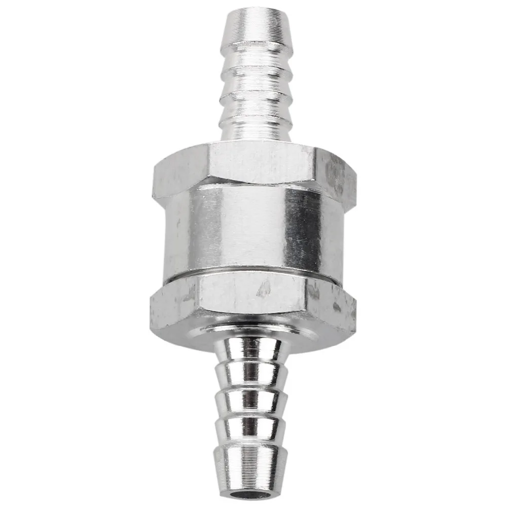 1PC Size 6MM One Way Petrol crude oil engine Aluminium Fuel Non Return