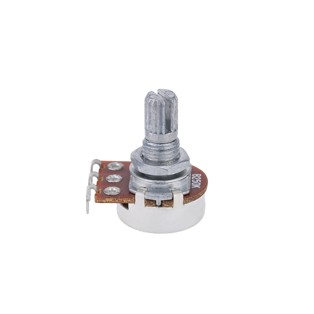 

High Quality B250K Aluminium Alloy Electric Guitar Potentiometer Volume Push Pull Mini Control Pot Potentiometer