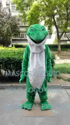 Талисман зеленый змея костюм талисмана обычай необычные костюмы аниме косплей комплекты mascotte мультфильм тема маскарадный костюм