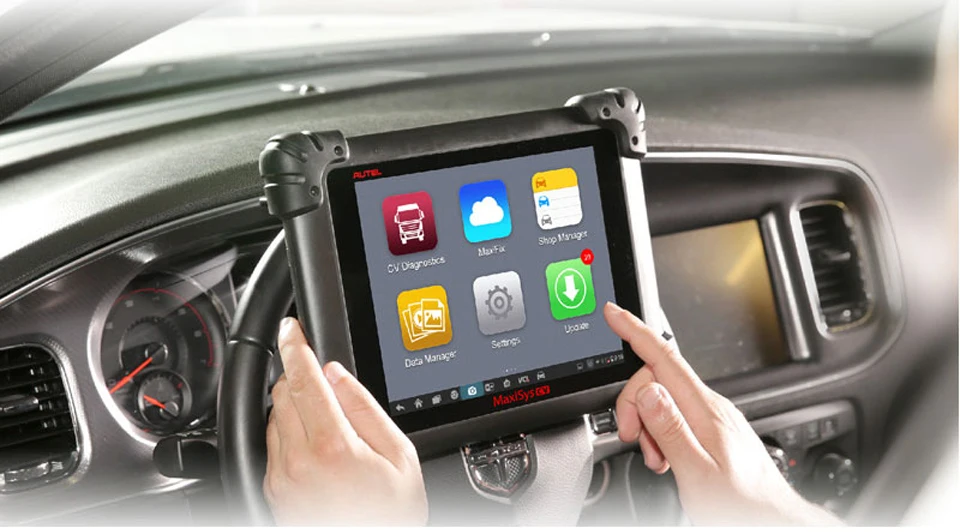 Мощные диагностические инструменты Autel Maxisys 908 CV One Yaer бесплатное обновление