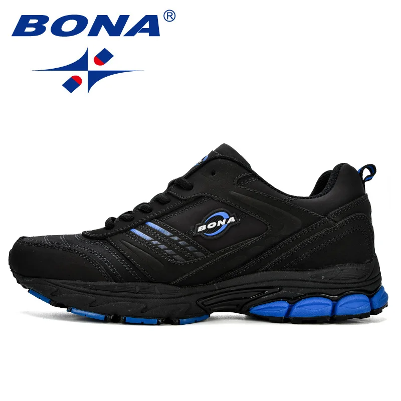 BONA New Designer Sneakers Men Casual Shoes Split...